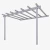 Alyspan 6.0 x 2.4m Arbor Quick Built Patio Kit