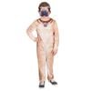 Pug Dog Halloween Costume Child Animal Book Week Jumpsuit with Mask and Tail, 3-5 Years