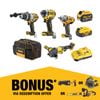 DeWALT 18V/54V XR Mixed Voltage 4 Piece Combo Kit - 5.0Ah/6.0Ah DCZ407P1T1-XE