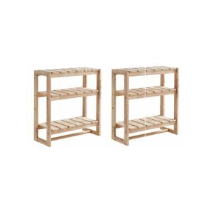 Natural Signature 600mm Raw Natural Subway Racking (Box of 2)