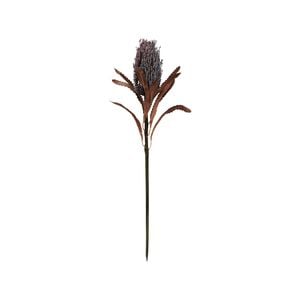 75cm Artificial Rouge Banksia Native Flower