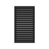 Sector Panel Fencing 1.8m x 900mm Ebony Slatted Gate