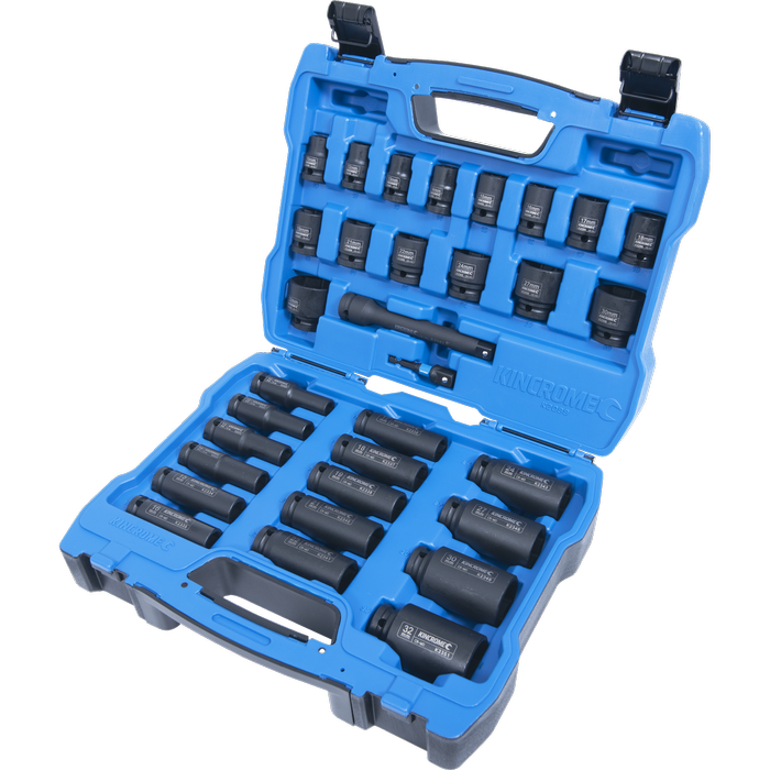 Kincrome 32 Piece 1/2" Drive Metric Impact Socket Set