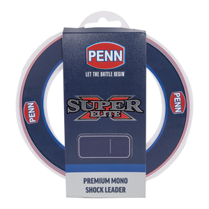 Penn Super X Elite Clear Monofilament Fishing Leader 100lb  50m