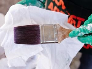 A clean paint brush
