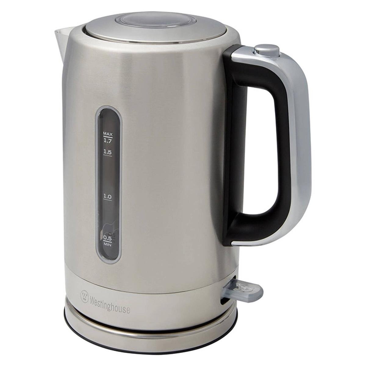 Westinghouse WHKE05V2SS 1.7L Stainless Steel Deluxe Kettle - Bunnings ...