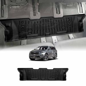 Third Row Seat Floor Mat for Kia Sorento UM Series 2015-2020  Car Mats Carpet Liner Set