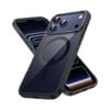 For Apple iPhone 17 Pro (6.3") Black Crystal Case Compatible with MagSafe