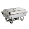 Olympia Milan Chafing Dish 1/1 Gn Mirror Polished Stainless Steel 9ltr