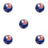 5PK NRL Sydney Roosters NRL Super-High Bounce Ball 60mm - Navy