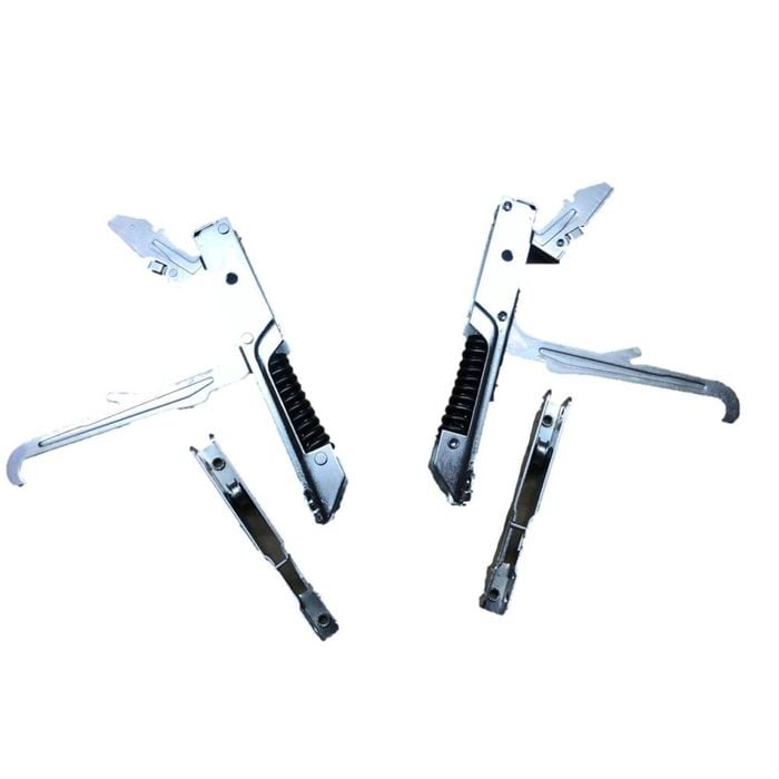 Gas Oven Door Hinges Assembly With Supports 019362k, Suits Emilia, Glem