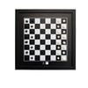 Wall Mounted Black And White Style Magnetic Chess Set 67cm X 67cm Frame