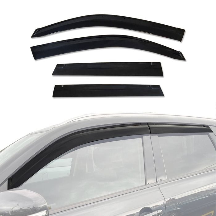 AUSGO Injection Weather Shields for Suzuki Vitara 2015-Onwards Weathershields Window Visors Wind Deflectors