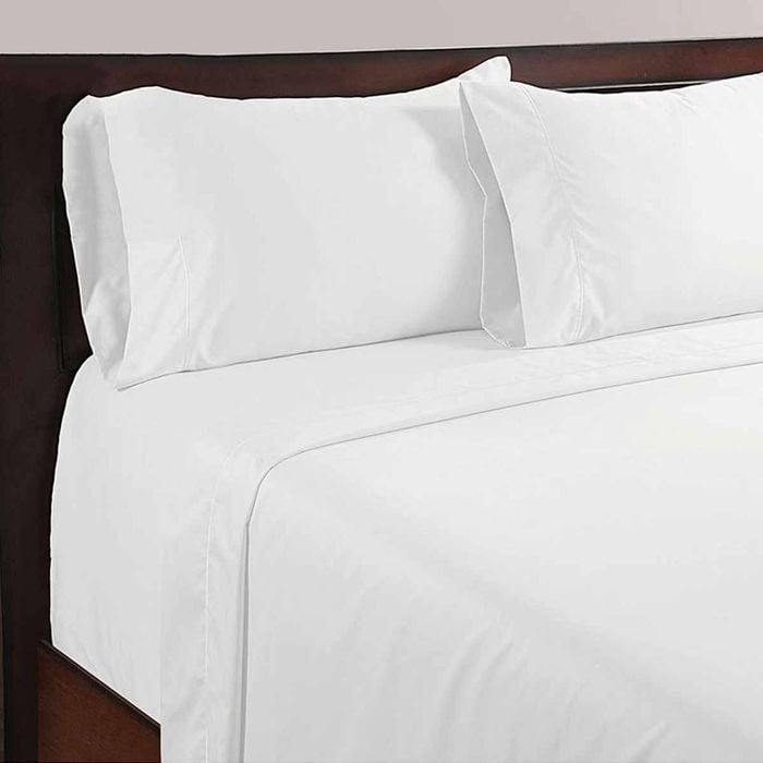Bloomington 500TC 100% Cotton Sheet Set White Queen