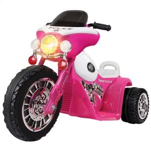 ALFORDSON Ride On Car Kids Motorcycle Harley-Inspired Pink