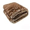 Sia Luxury Range Faux Fur Throw Rug 127 x 152 cm Giraffe
