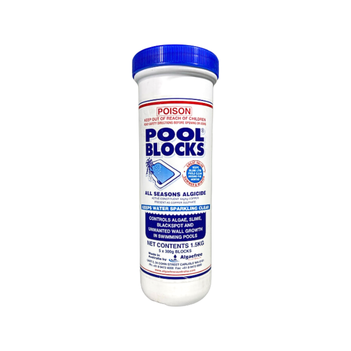 Algaefree 1.5kg Pool Blocks - Bunnings Australia