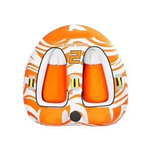 VEVOR Towable Tubes for Boating 2 Person 340lbs with 840D Full Nylon Cover Safety Valve