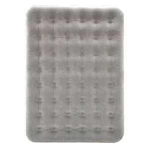 Wildtrak Queen Inflatable Air Mattress 198cm Single Coil Waterproof Airbed Grey