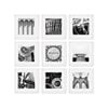 Cooper & Co. Pack Of 9 Square Frame White