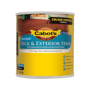 Cabot's 250ml Blackbean Water Based Deck And Exterior Stain