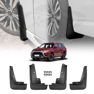 Mud Flaps Splash Guards for Mitsubishi Outlander 2019-2021 Mudguard Fender Front and Rear Set of 4