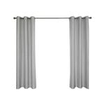 Windoware 140 x 250cm Cloud Hayman Eyelet Blockout Curtain - 1 Pack - Cloud