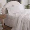 Royal Comfort Vintage Wash Cotton Sheet Set White King