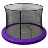 Kahuna 10ft Trampoline Pad And Net - Purple