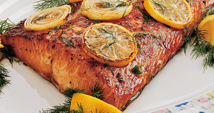 Lemon Roasted Salmon Recipe | Matador BBQs