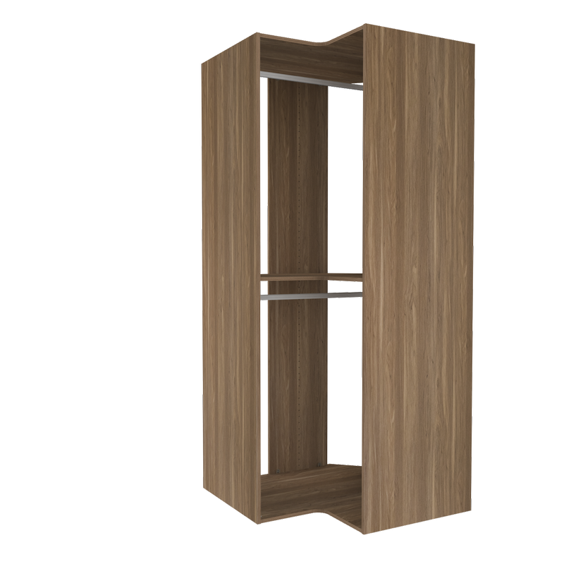 1850 x 800 x 450mm Cove Double Hanging Corner