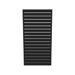 Sector Panel Fencing 1.8m Ebony Eco Slat Gate