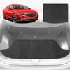 6D Diamond Car Boot Mat for Holden Commodore (ZB)2018-2020-Sedan-Cargo Mat-Black-Outback GT