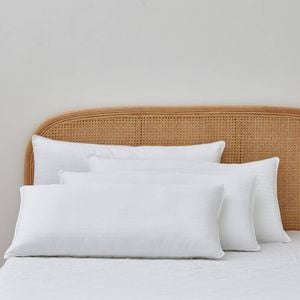 Dreamaker Hotel Collection Cotton Sateen Cover Microfibre King Pillow Four Pack