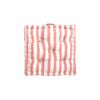 IDC Homewares Coral Stripes Box Cushion 40 x 40 x 10 cm