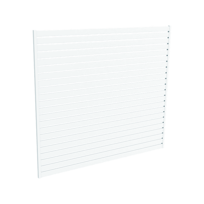ProtectorAl 2000 W x 1766 mm H Pearl White Aluminium Slat Screen Kit