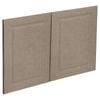 Kaboodle 900mm Raw Board Heritage Rangehood Doors - 2 Pack