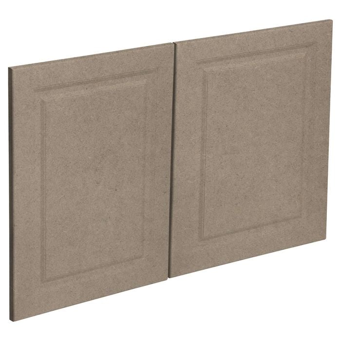 Kaboodle 900mm Raw Board Heritage Rangehood Doors - 2 Pack