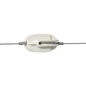 PEL White End Strain Insulator - 25 Pack