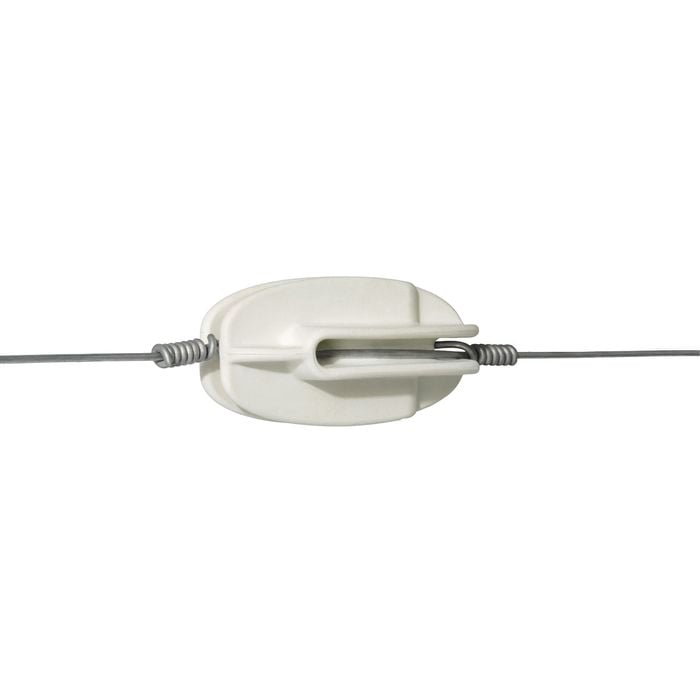 PEL White End Strain Insulator - 25 Pack