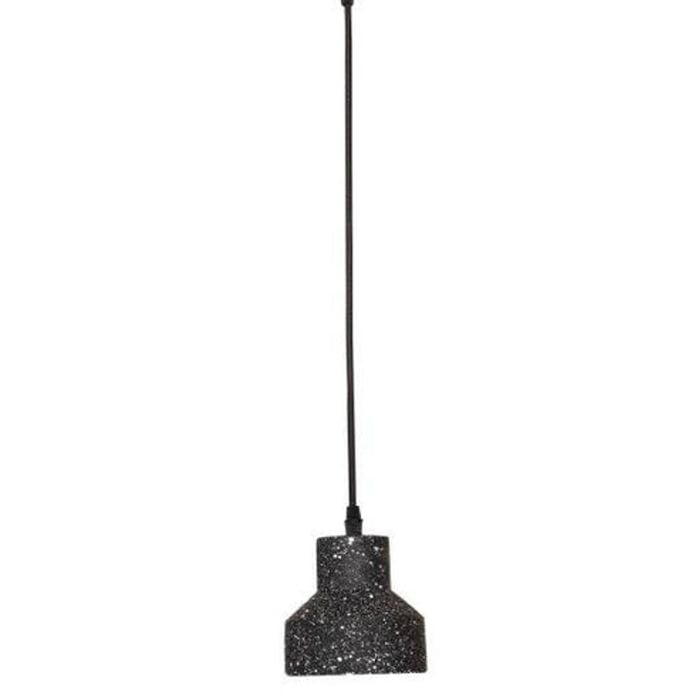 Black Terrazzo Style 12CM Concrete Pendant Light