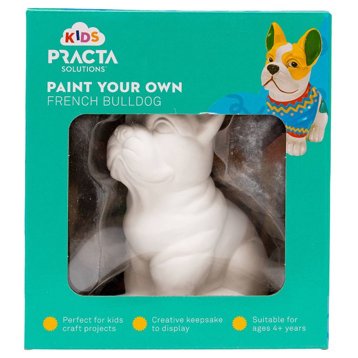 Practa Kids Paint Your Own Plaster French Bulldog
