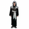 More Than Party Death Reaper Hooded Tunic Kids Halloween Costume 10-12y