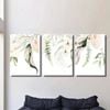 3pcs Minimalist Lily Flower Print 100% Australian Made 3 x 40x60cm (Metal Print)