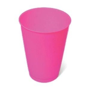 6x 10pc Partyware Reusable Drinking Tumbler Cup Set Tableware 380ml Pink