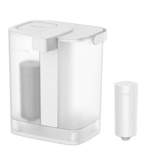 Philips 3.0L White Powered Pitcher With Carbon Block Filter
