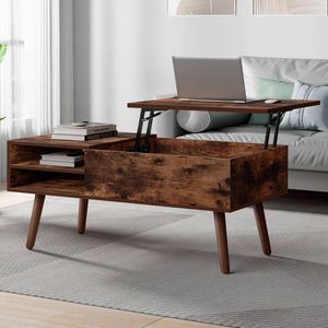 ALFORDSON Coffee Table Lift-top Oak