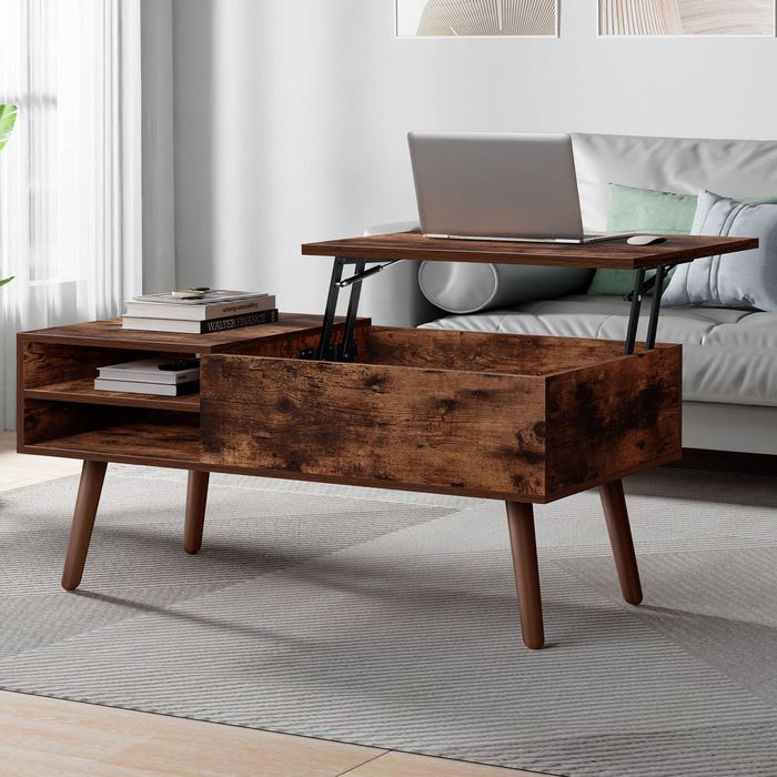 ALFORDSON Coffee Table Lift-top Oak