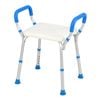 Costway Adjustable Shower Chair Bathtub Stool Bathroom SPA Disabled