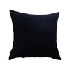NNEOBA Velvet Pillow Cases Cushion Cover(84-Black) 40cmx40cm